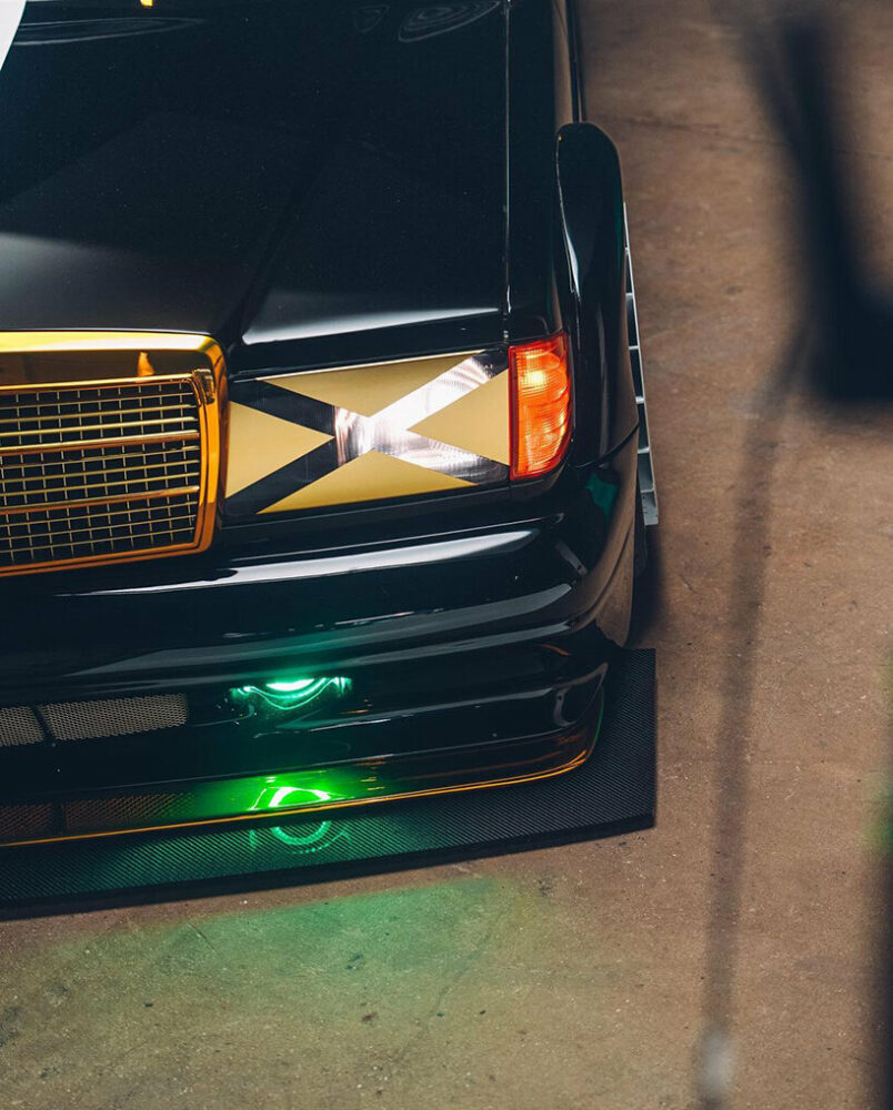 Grill dan Lampu depan Mobil Mercedes-Benz A$AP Rocky