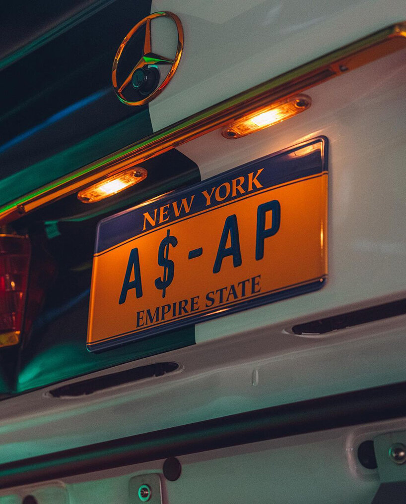 Plat Nomor Mobil Mercedes-Benz A$AP Rocky