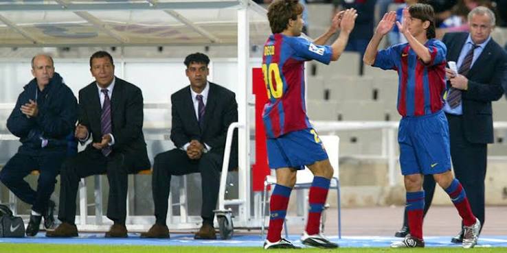 Debut Messi di Barcelona